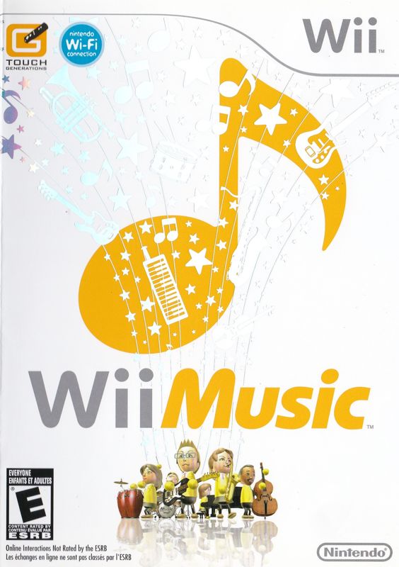 Wii Music box art for Wii